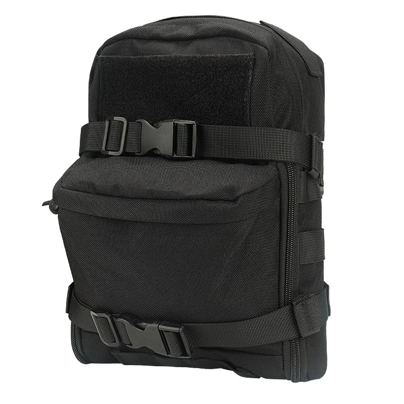 Mochila táctica hidratación MOLLE con bolsa de agua y portaplacas - imagen 5