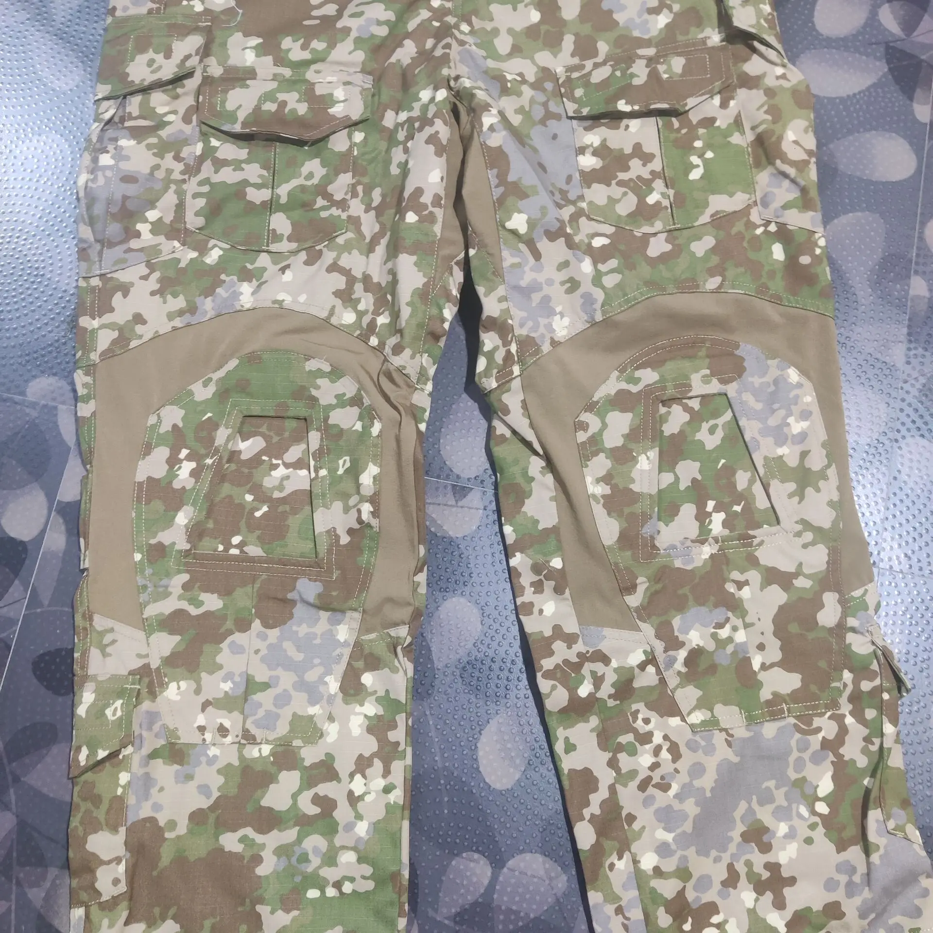 Uso en campo con equipo camuflado