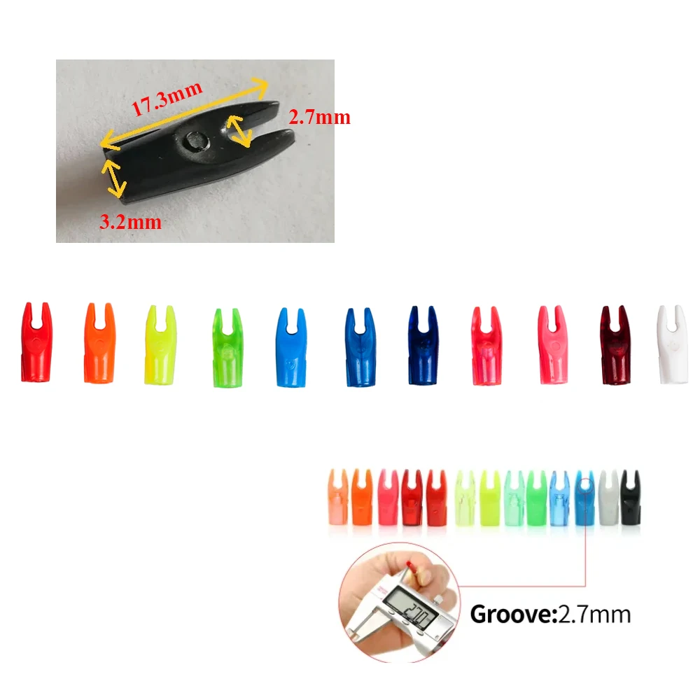 Pin nock Linkboy para flechas de carbono ID6.2mm