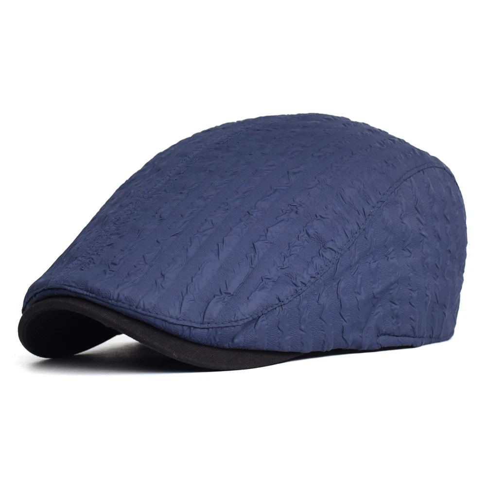 Boina militar gruesa y cálida con visera ajustable vintage - imagen 5
