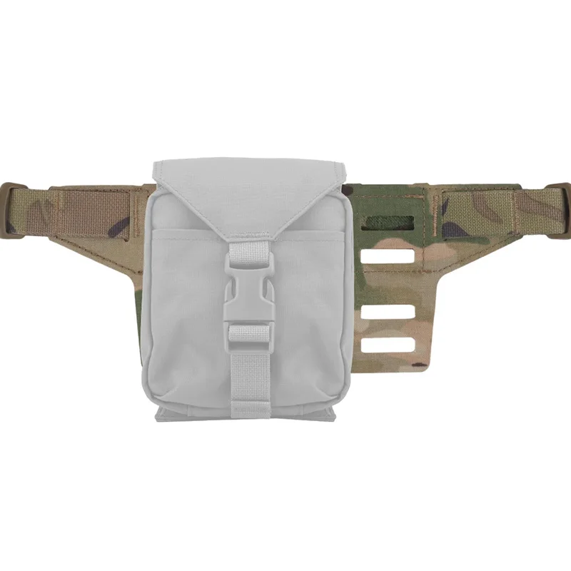 Correa de conexión MOLLE para riñonera con ranuras diagonales - imagen 2
