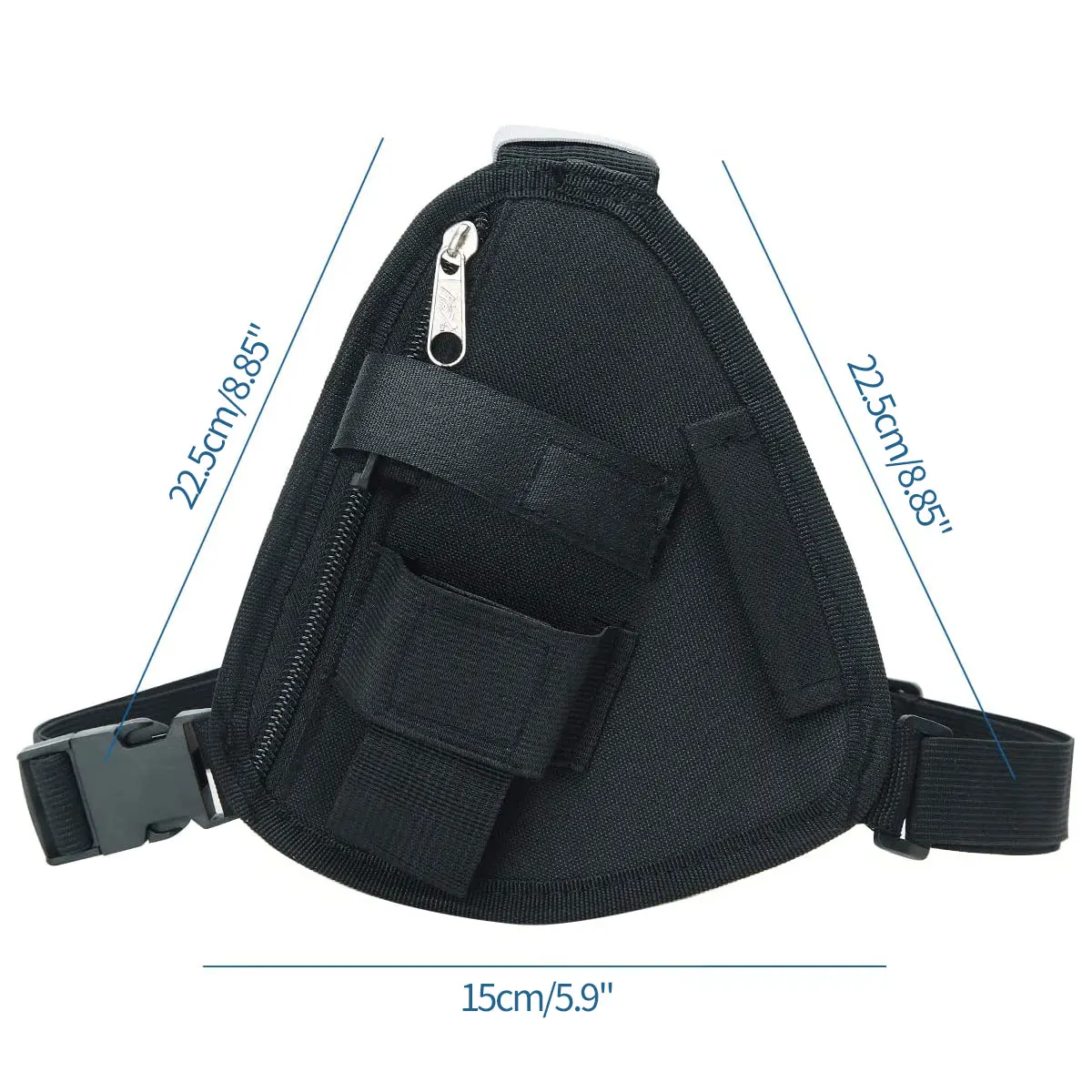 Baofeng UV-5R arnés táctico pecho porta radio – MOLLE compatible - imagen 2