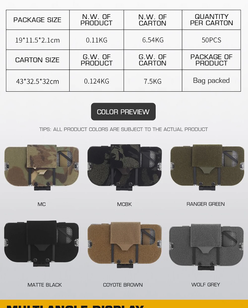 Funda plegable ligera para móvil