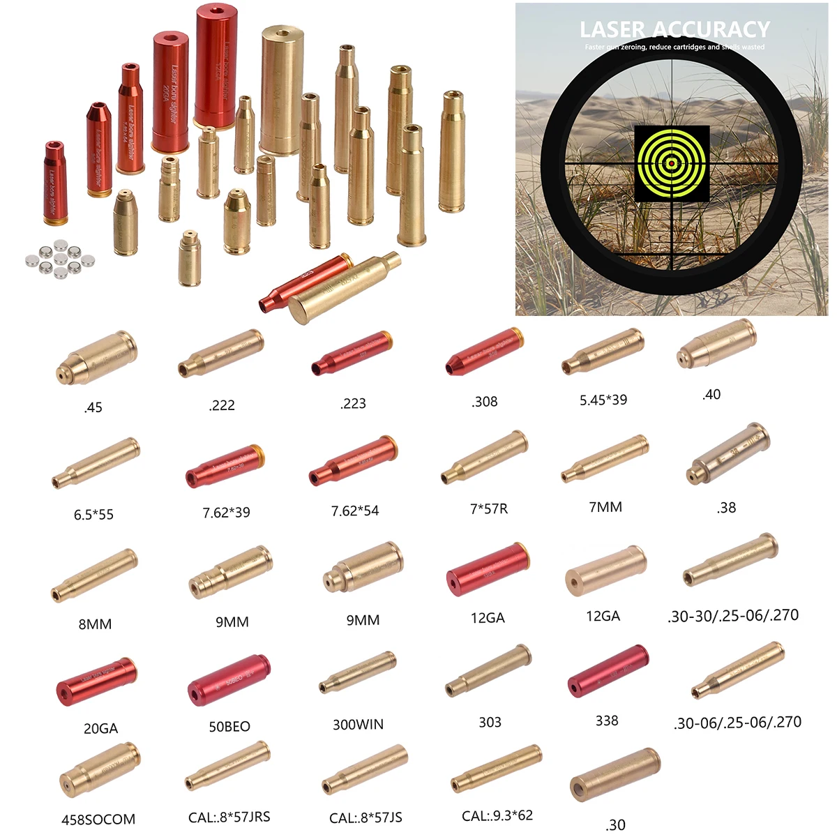 Láser táctico de alineación y limpieza para cañones de armas - imagen 3