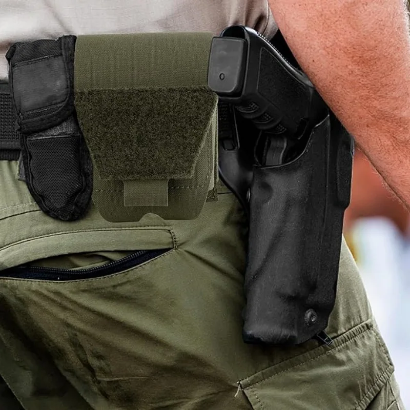 Funda táctica MOLLE porta-esposas para cinturón militar - imagen 5
