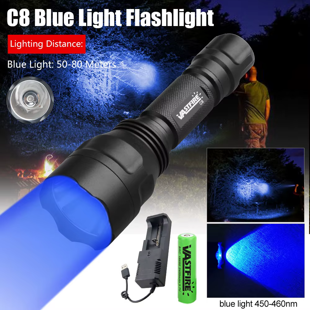 ScorpionPet Linterna UV táctica para detección de orina exterior - imagen 4