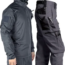 Uniforme táctico ghillie camuflado para caza y senderismo