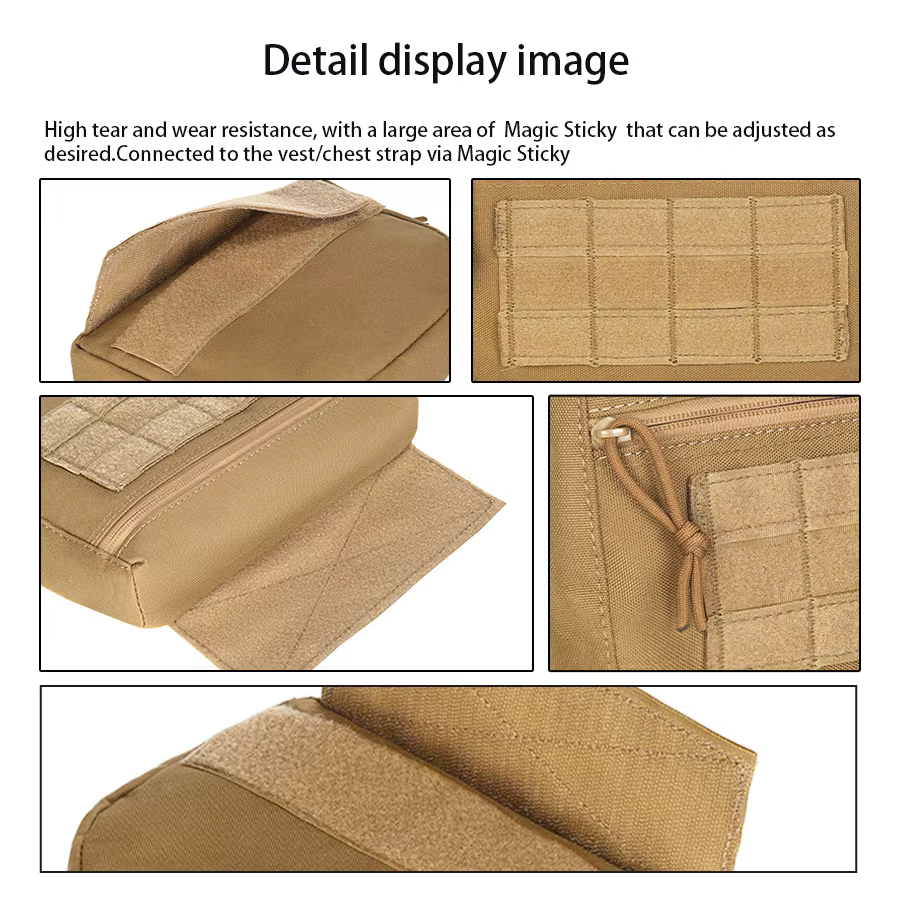 Bolsa táctica colgante de expansión para mochila y chaleco - imagen 5