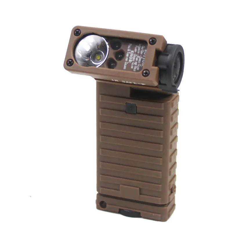 Linterna táctica IR infrarroja MOLLE de supervivencia exterior - imagen 4
