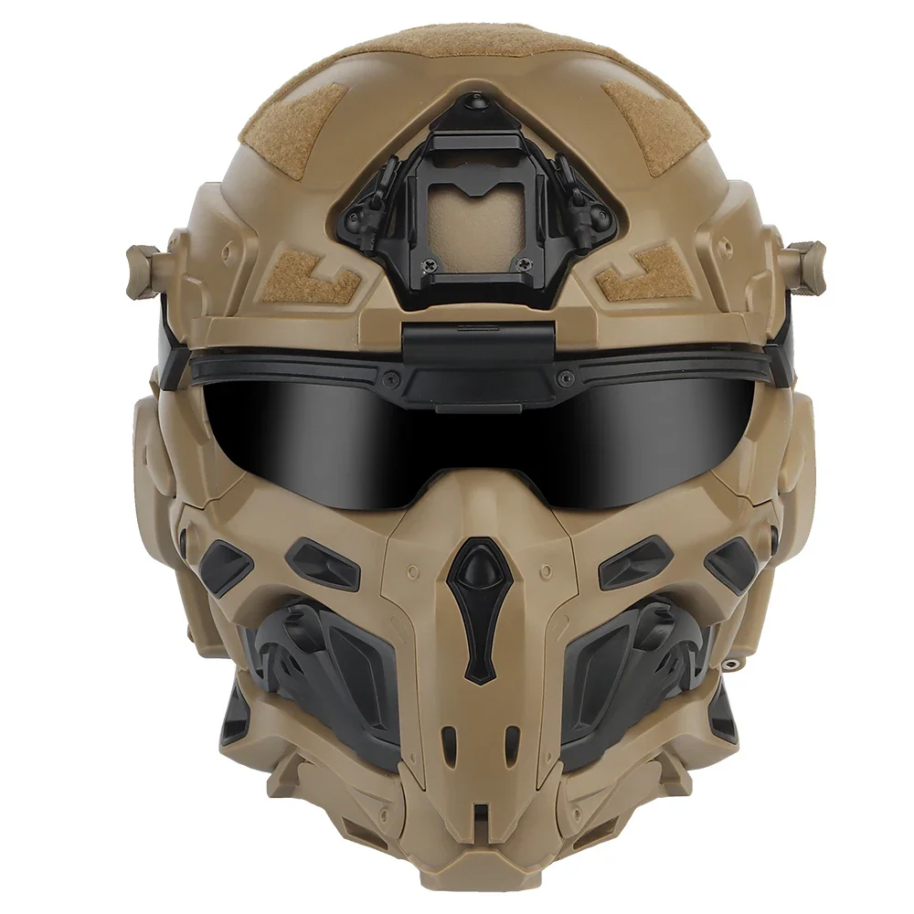 Casco táctico W-Ronin Assault FAST con auriculares COM y máscara - imagen 4
