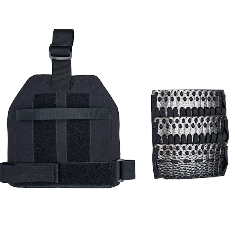 Hombrera táctica en nailon – Protección hombro MOLLE ajustable - imagen 5