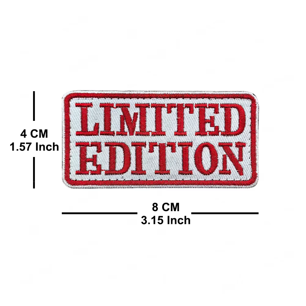 Parche bordado de edición limitada con velcro – Insignia decorativa - imagen 2