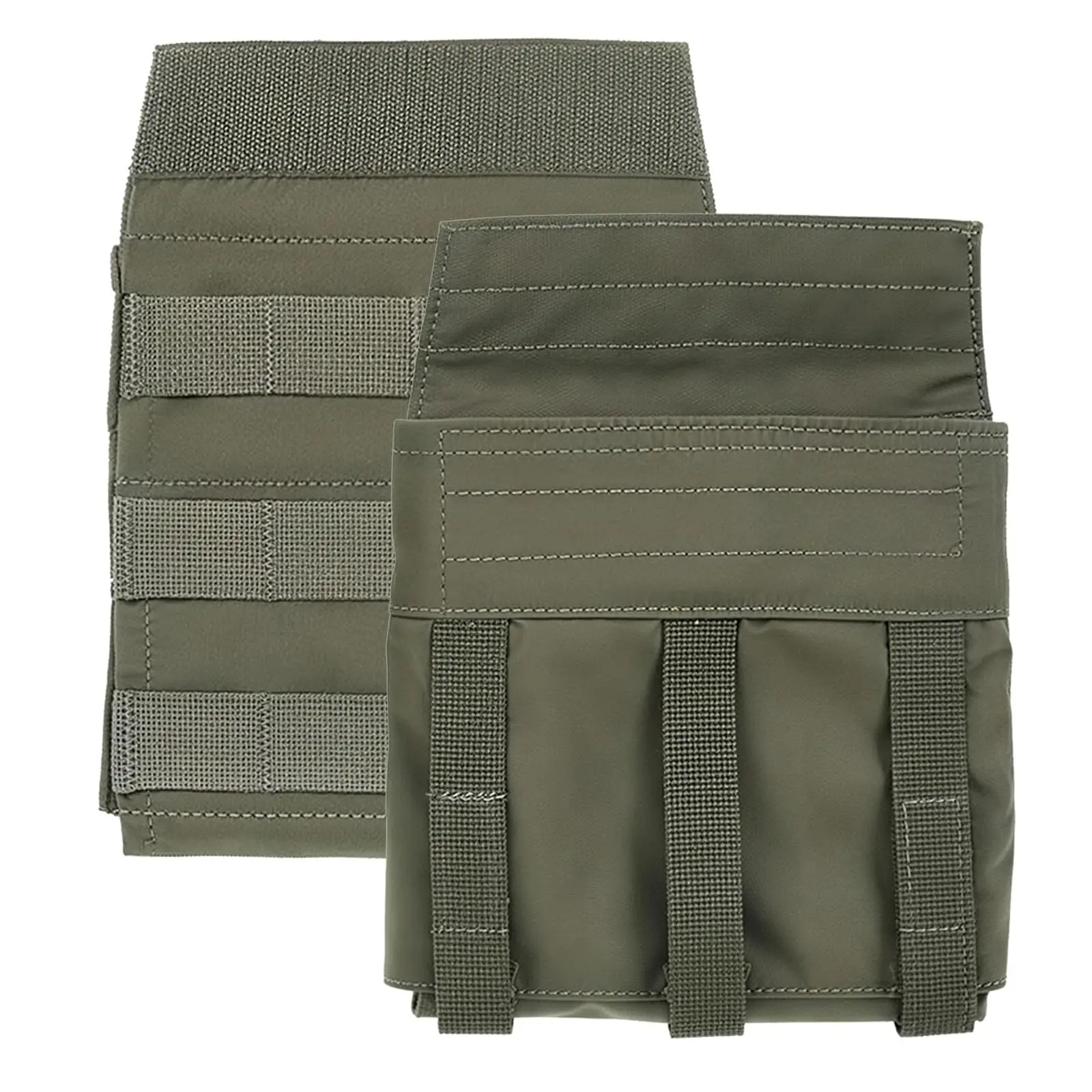 Bolsas laterales MOLLE con cinturón ajustable para placas Airsoft