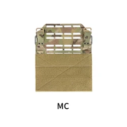Chaleco portaplacas táctico MOLLE multipropósito para airsoft y caza