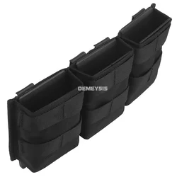 Bolsa táctica MOLLE para cargadores de airsoft y caza