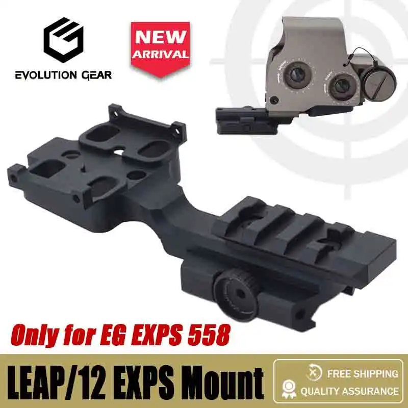 EvolutionGear soporte híbrido para punto rojo en mira EXPS LEAP - imagen 5