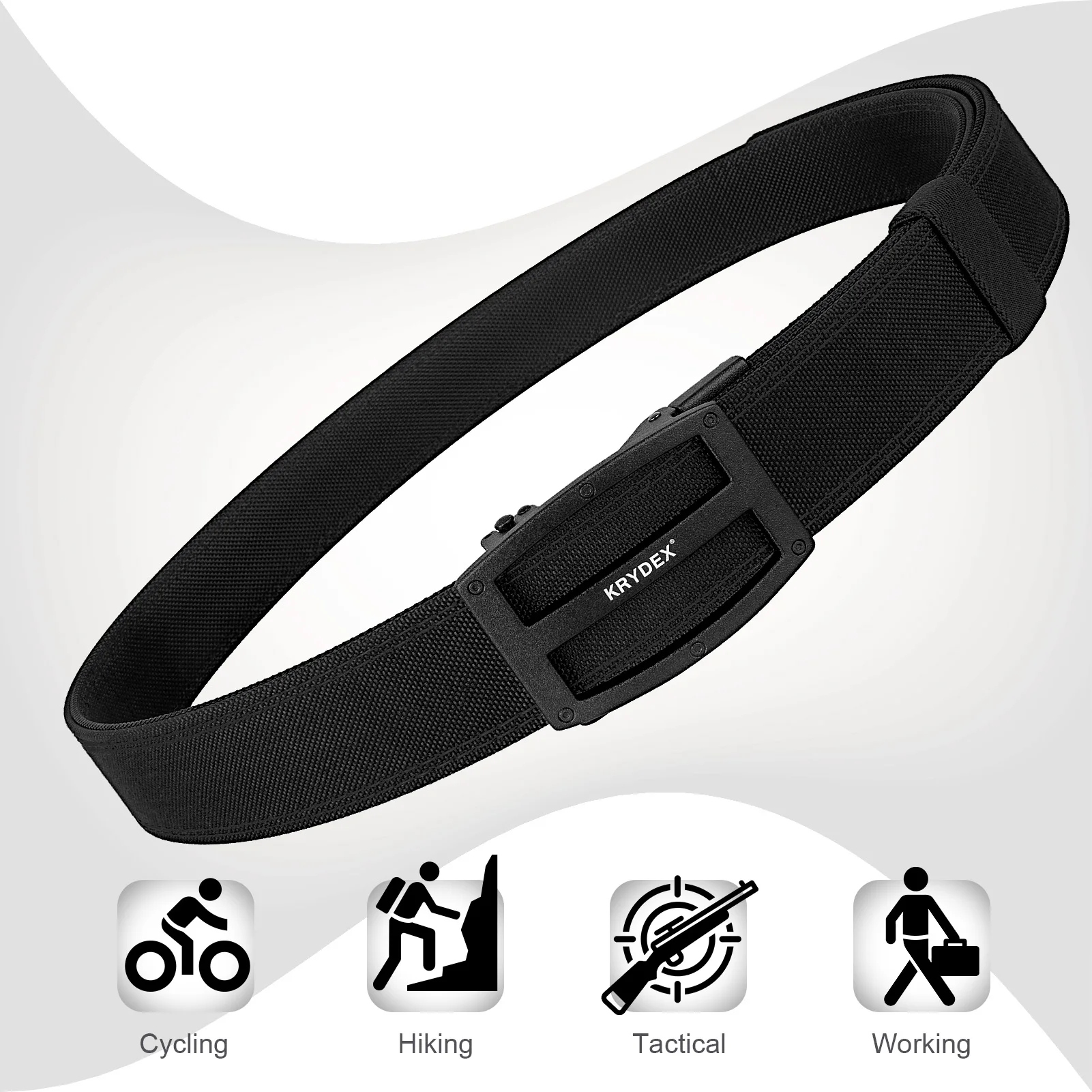 Cinturón táctico KRYDEX ajustable con clips – Robusto para uso diario outdoor - imagen 2