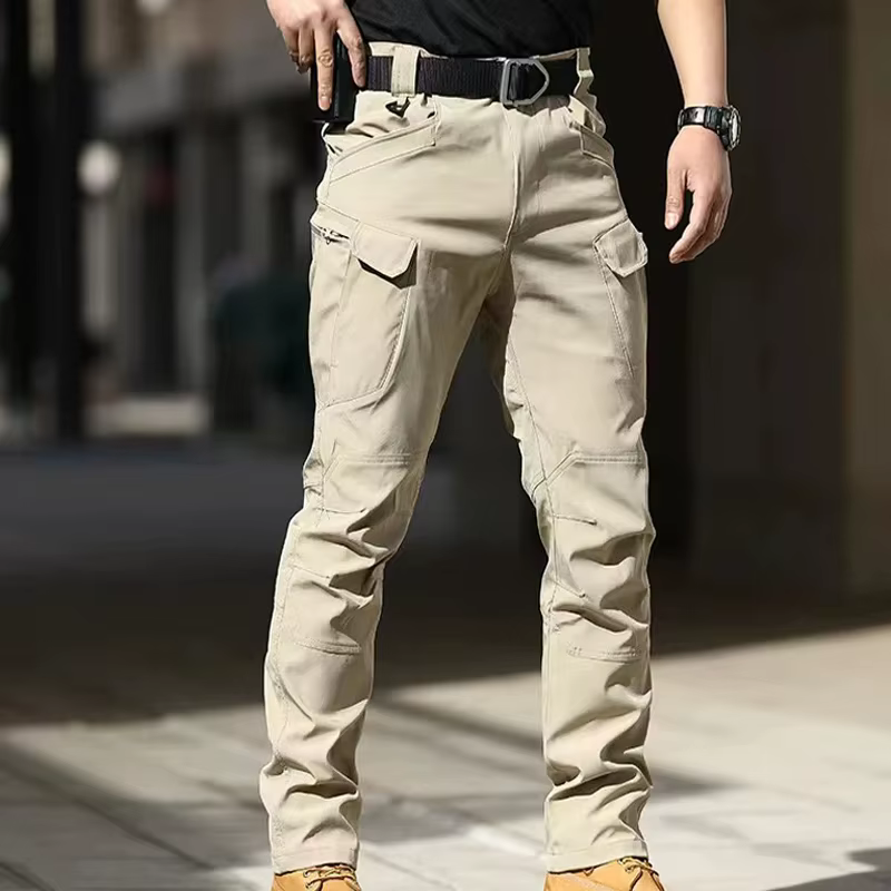 Pantalones tácticos cargo – Impermeables, multibolsillos - imagen 2