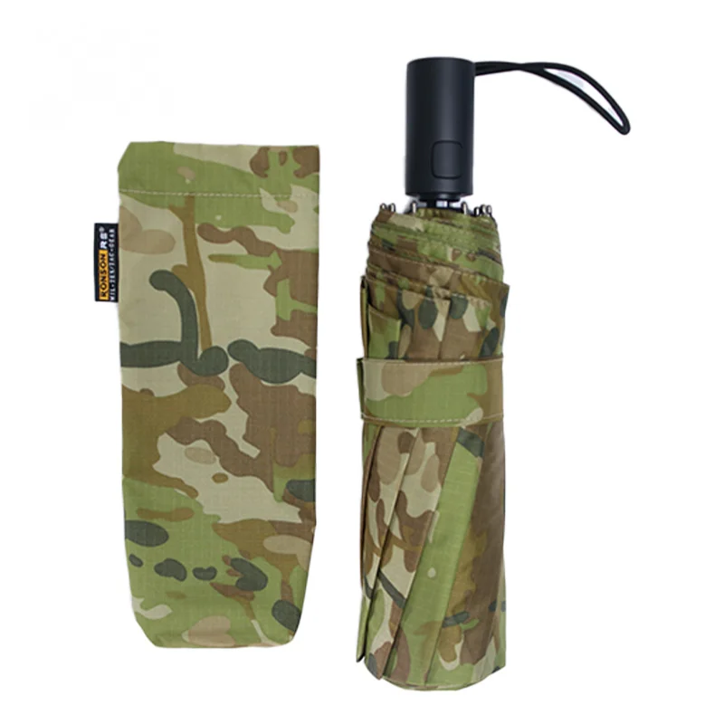 Paraguas táctico plegable automático a prueba de viento camuflaje - imagen 5
