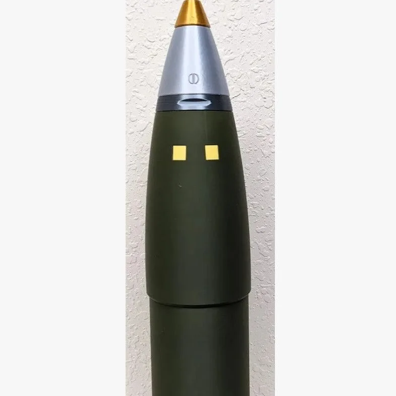 Obús 105 mm NATO impresión 3D decorativo sin función montaje manual - imagen 5