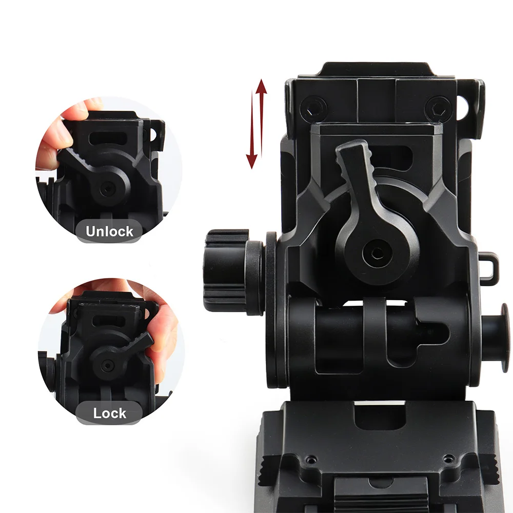 Soporte NVG L4 G24 para visor nocturno PVS-14, puente adaptador - imagen 3
