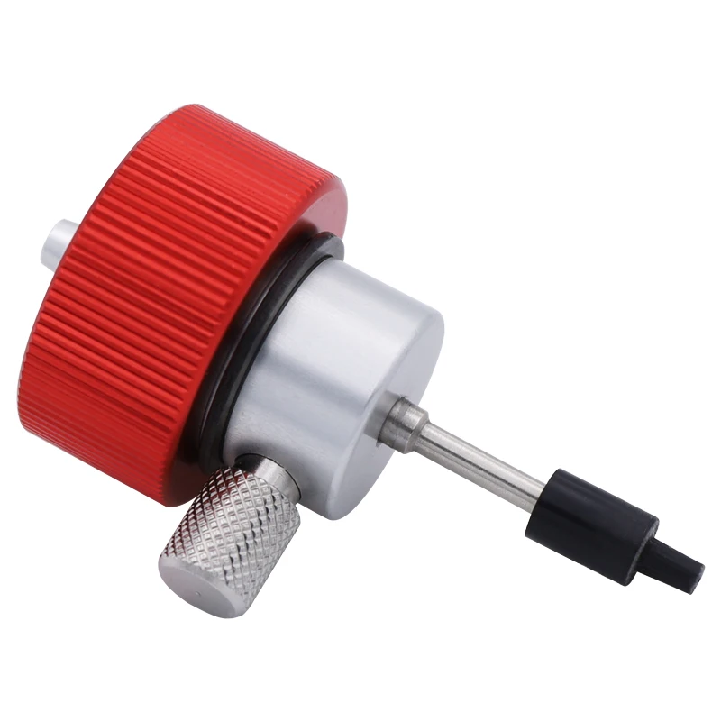 Adaptador recarga gas propano para cargador con puerto de aceite silicona - imagen 4