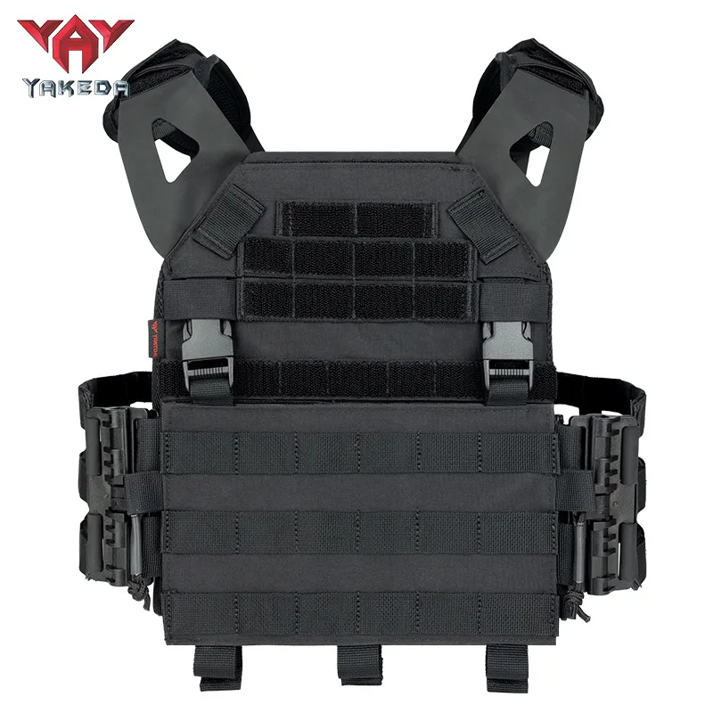 Chaleco táctico YAKEDA JPC MOLLE con portaplacas asalto