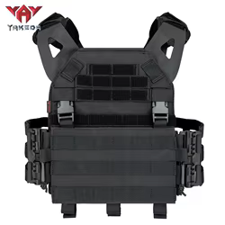Chaleco táctico YAKEDA JPC MOLLE con portaplacas asalto