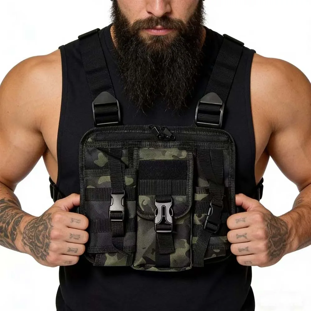 Bolsa táctica multifuncional para aire libre, correr y senderismo - imagen 5