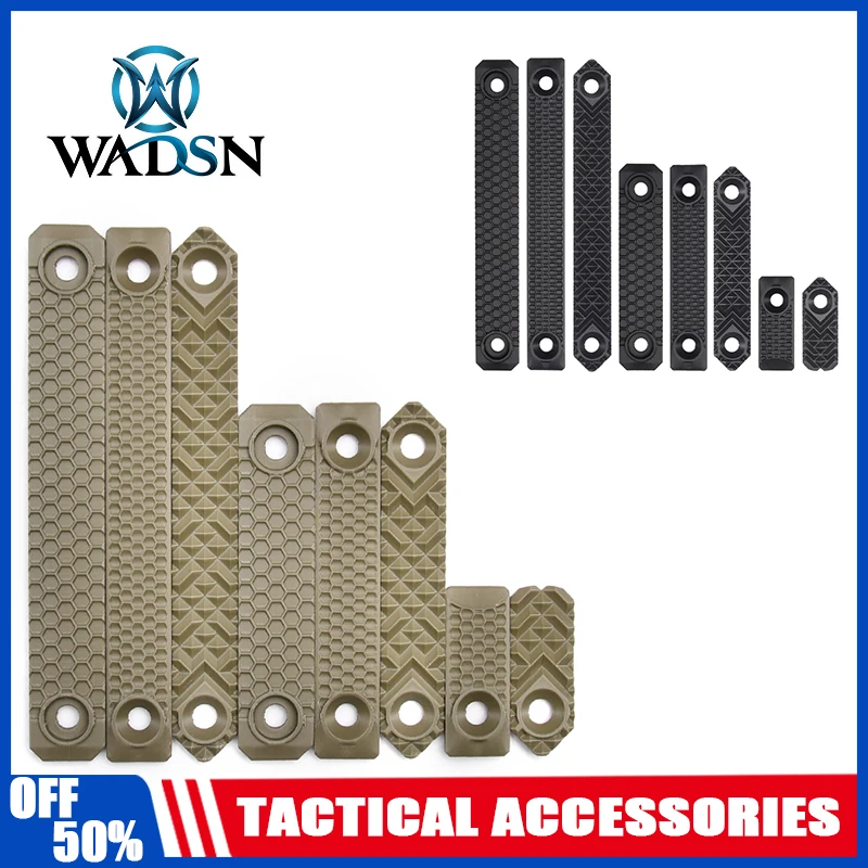 Cubierta protectora táctica M-LOK para riel KeyMod - imagen 5