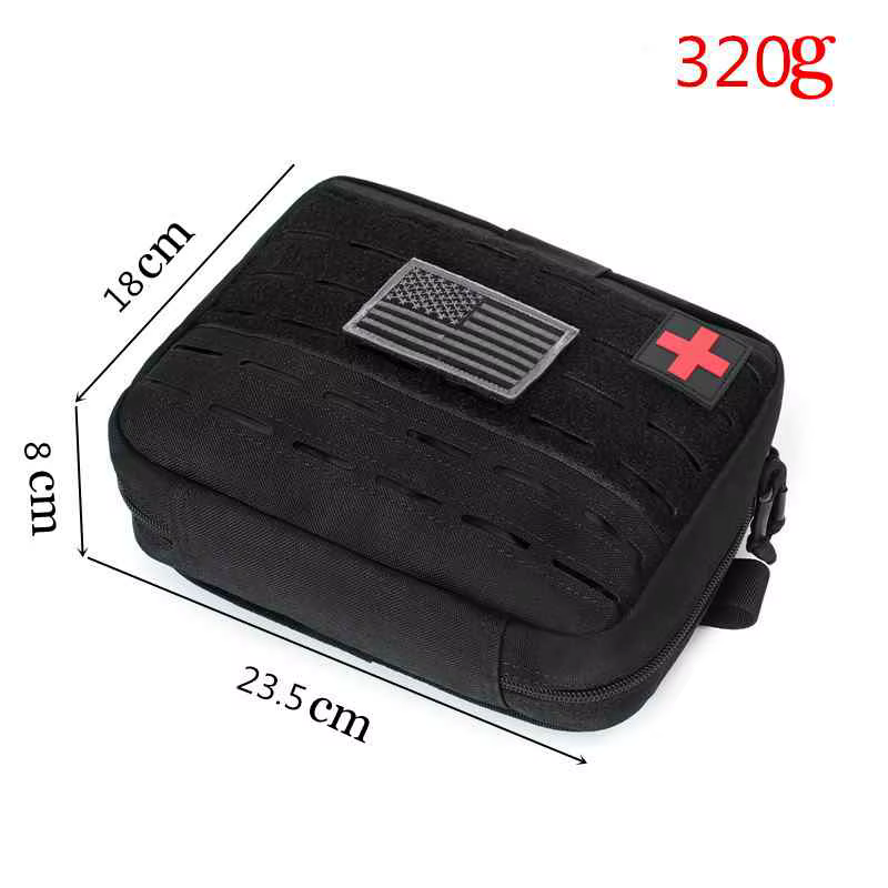 Bolsa táctica MOLLE IFAK primeros auxilios gran capacidad para equipo médico - imagen 2