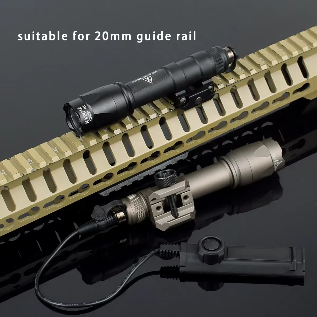 SureFire linterna táctica M600/M300/C con interruptor dual para AR-15 - imagen 3