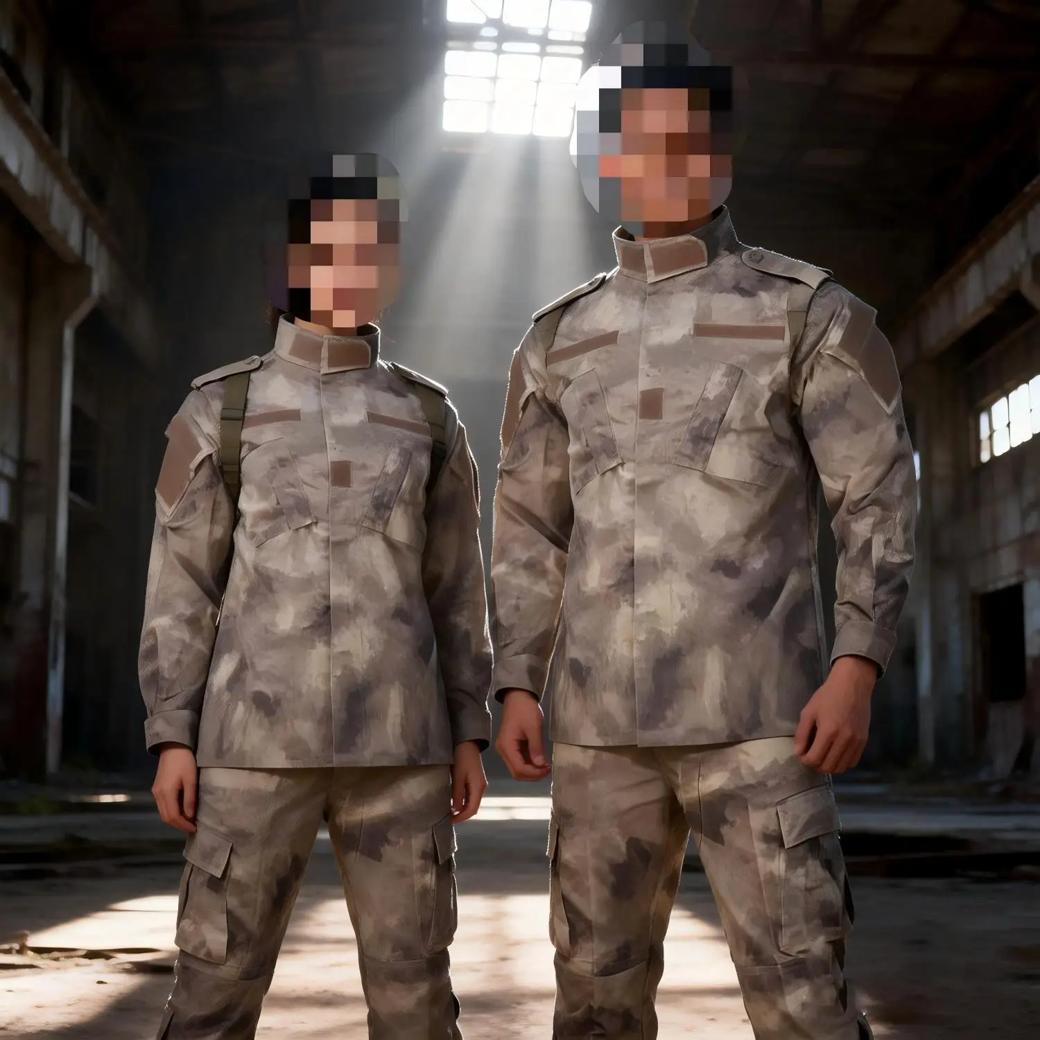 Uniforme táctico camuflaje militar para exteriores resistente - imagen 4