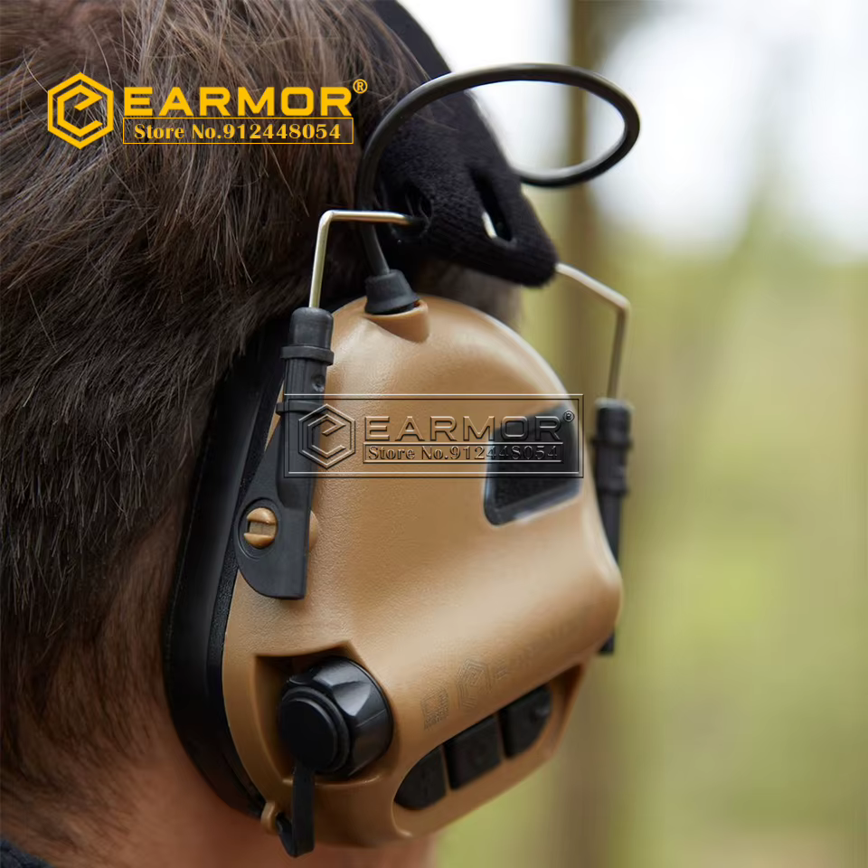 EARMOR Diadema auditiva táctica para M31 M32 – Protector electrónico - imagen 4
