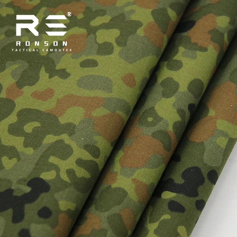 Flecktarn Oxford tela táctica de nailon para chaleco MOLLE bolsa - imagen 4