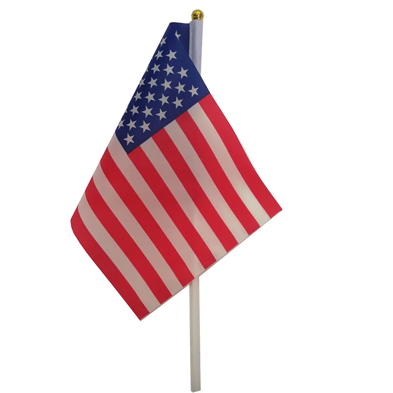 Bandera de Estados Unidos ondulada a mano – al por mayor - imagen 3