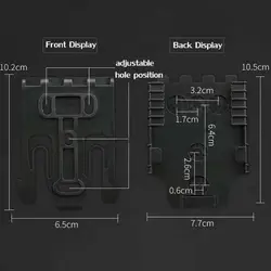 Adaptador QLS sistema de bloqueo rápido con placa receptora