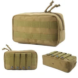 Bolsa MOLLE EDC riñonera táctica compacta para camping y senderismo