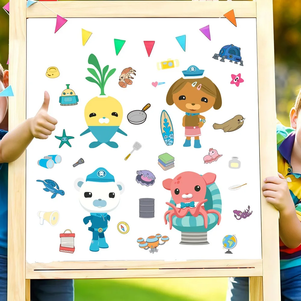 Pegatinas de animales personalizables para cuadernos y regalos