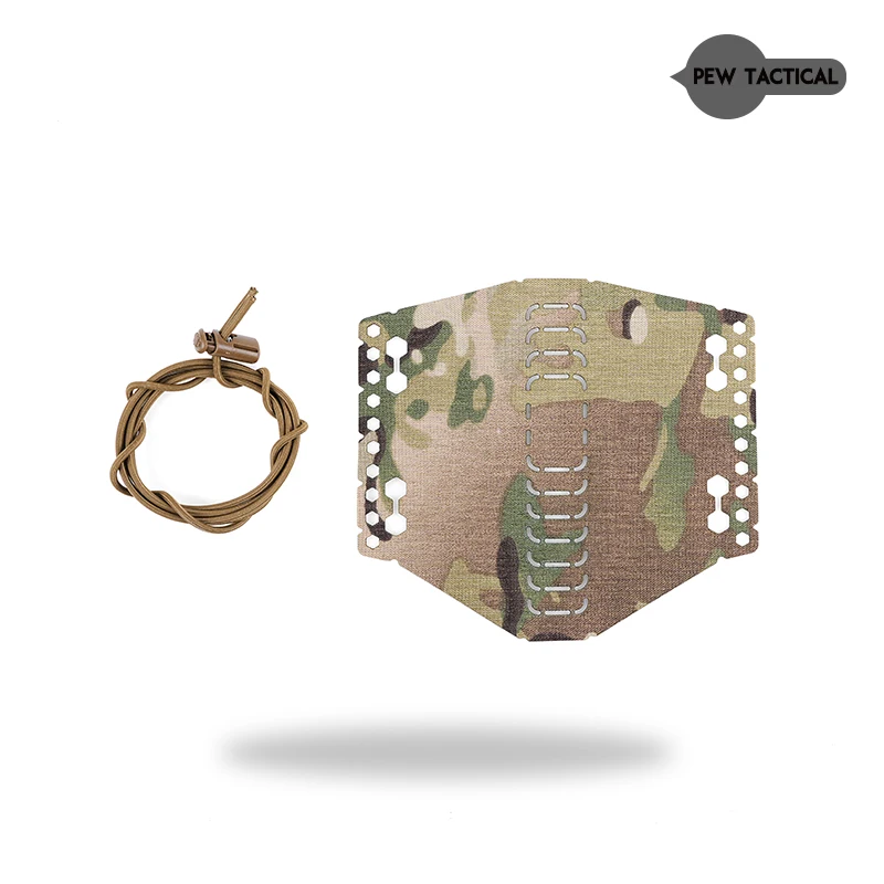 PEW TACTICAL Protección raíl Picatinny cuero madera antiarañazos - imagen 4