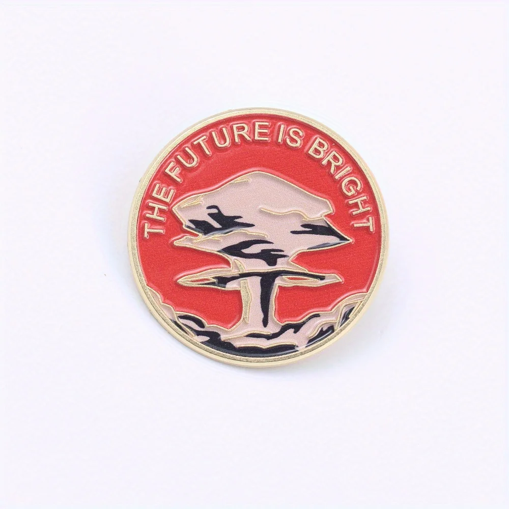 Broche esmaltado táctico insignia circular para solapa y mochila - imagen 2