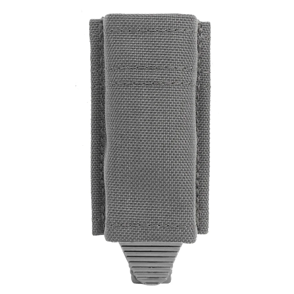 Vista lateral del pouch con sistema Molle