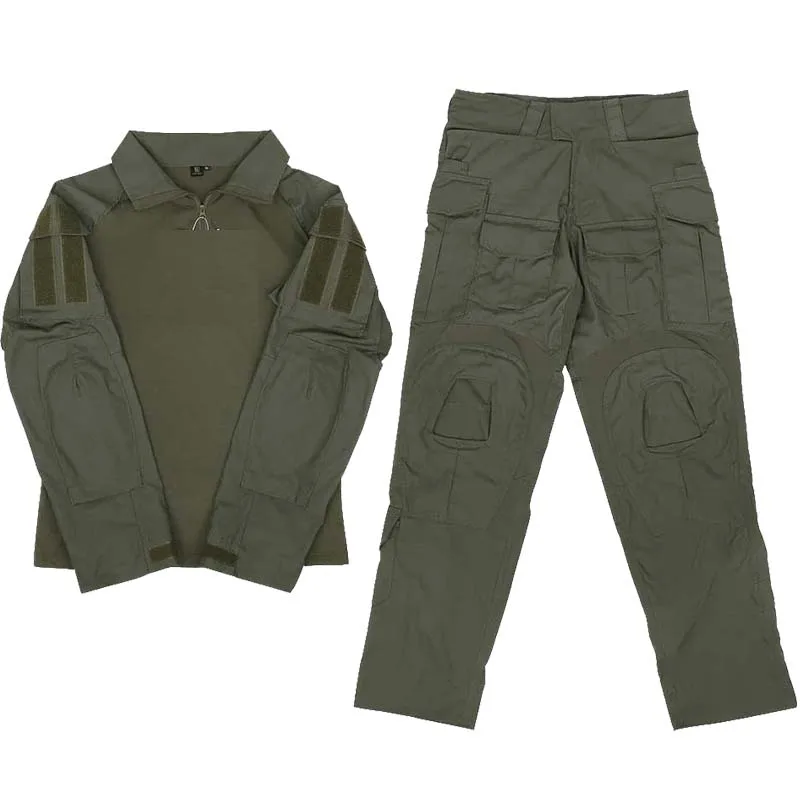 G3 Traje camuflaje táctico tipo Frog ripstop resistente al roce