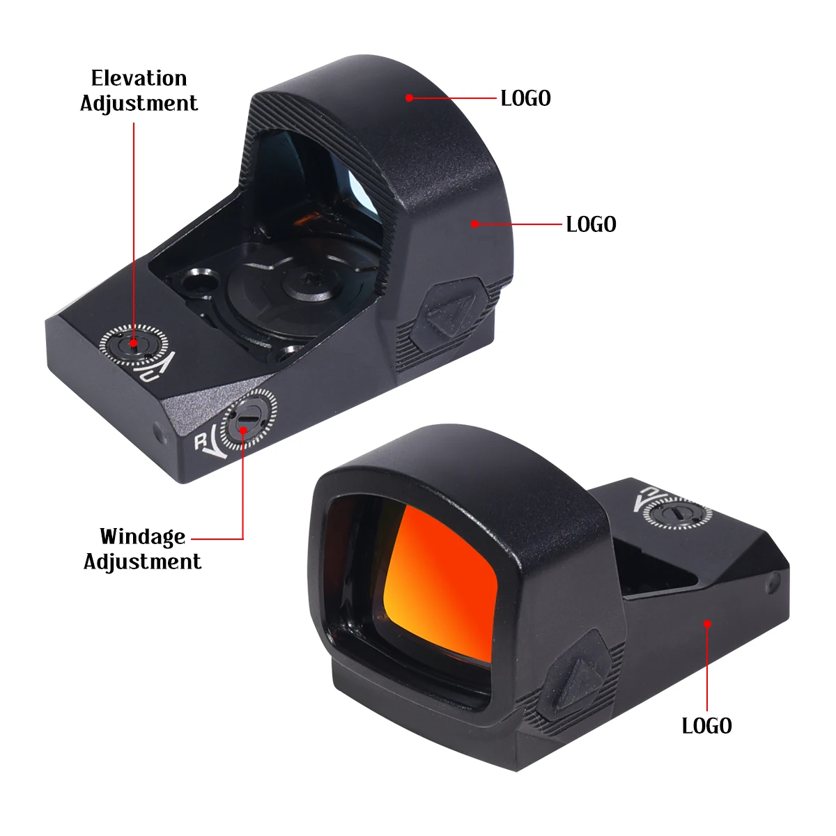 SW Red Dot óptica réflex para caza con retícula ajustable - imagen 3