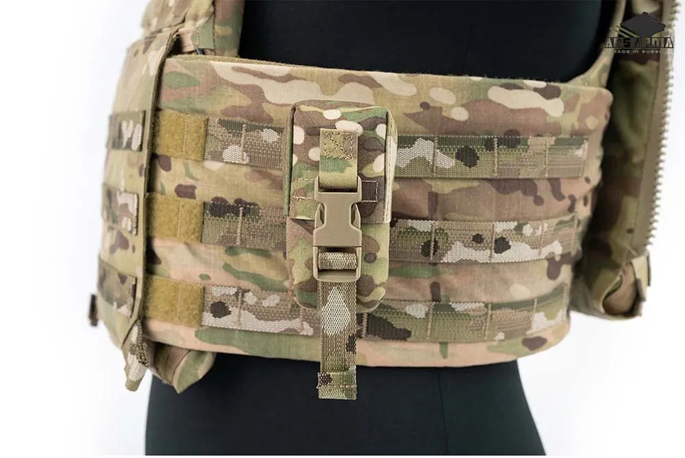 Vista de la bolsa con configuración MOLLE