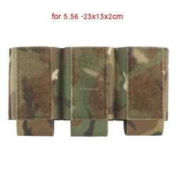Bolsa táctica Triple 5,56/7,62 portacargadores MK3 MK4 MOLLE
