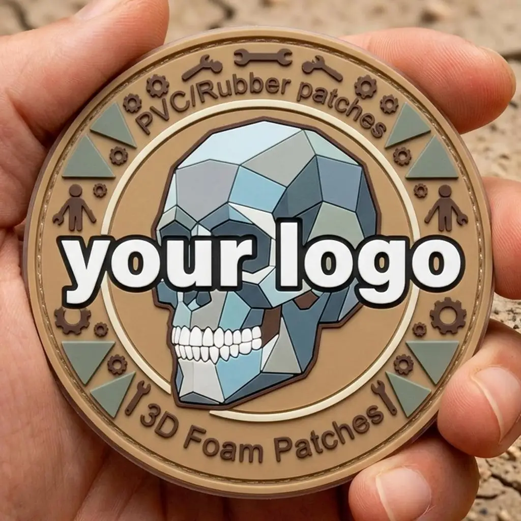 Parche táctico personalizado 3D PVC con velcro para ropa y equipo - imagen 4