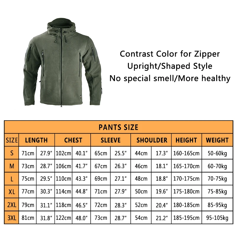 Chaqueta softshell táctica con forro polar - imagen 3
