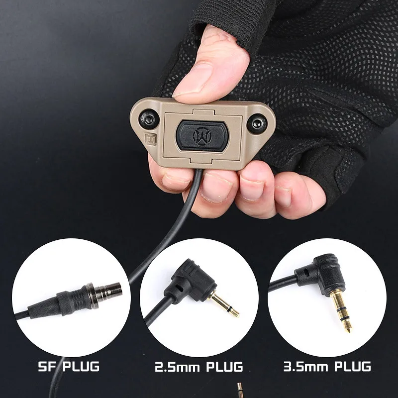 ModButton interruptor remoto de presión táctica para linterna M600 AR15