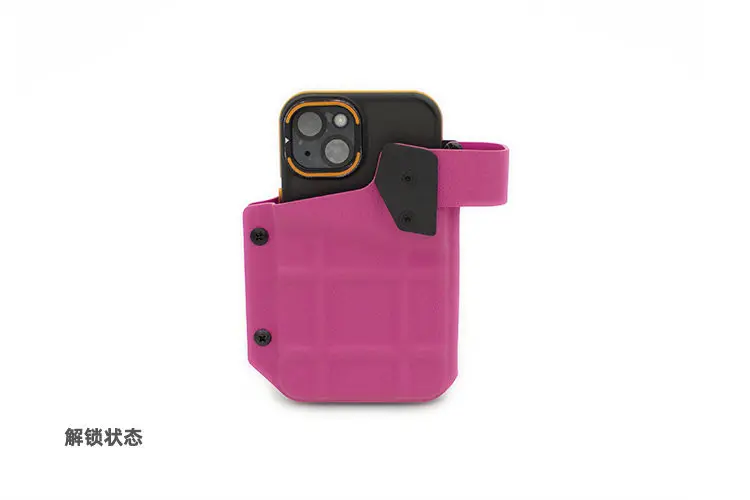 Funda táctica MOLLE para móvil con liberación rápida - imagen 2